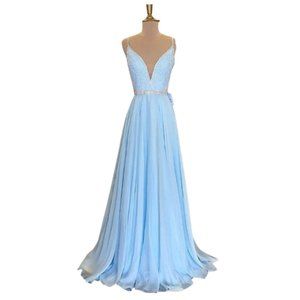 Light Blue Prom Dress